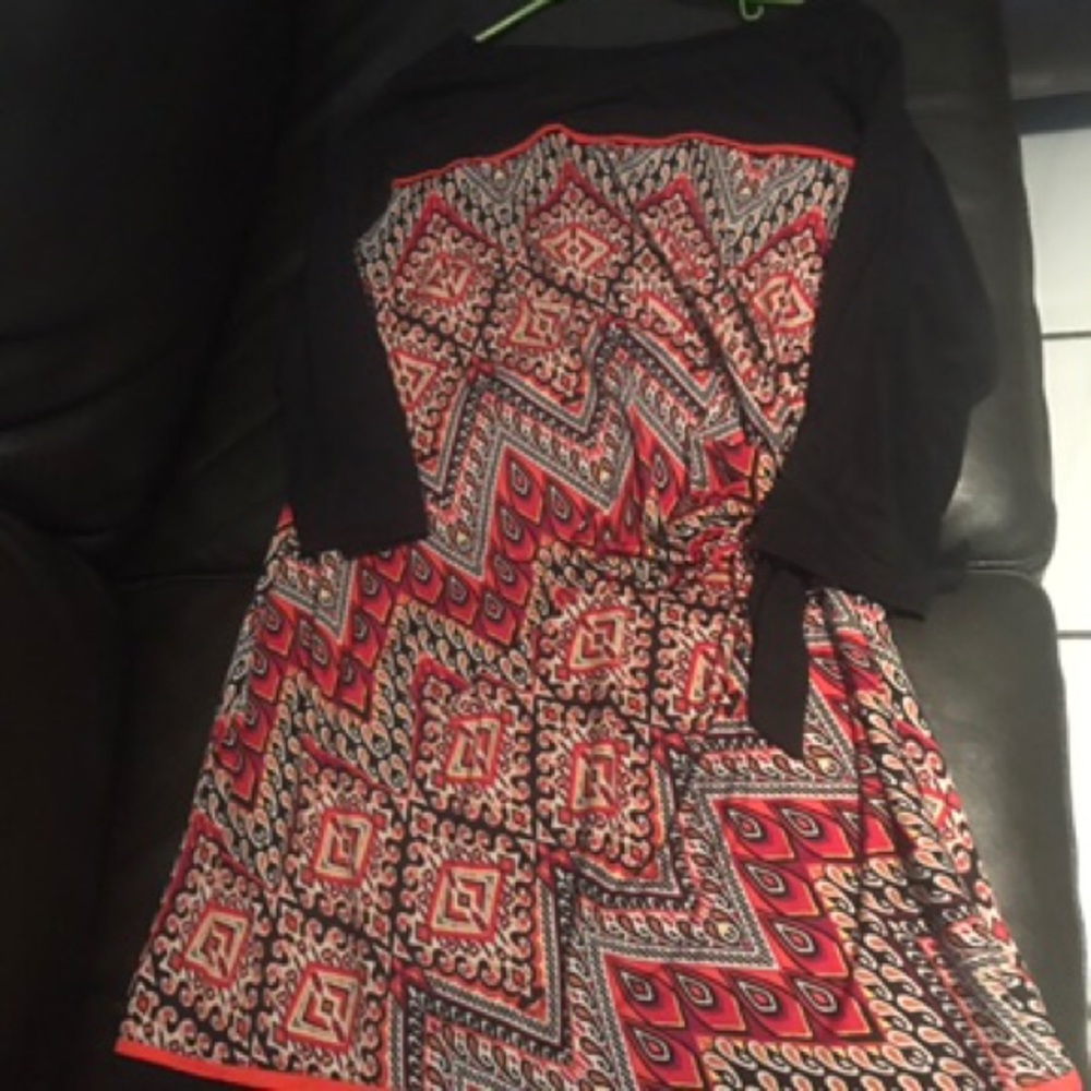 Dress- multi color used twice.